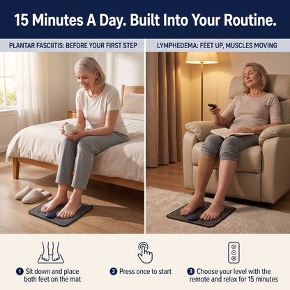 Velurex™ PulseStep EMS Foot Massager