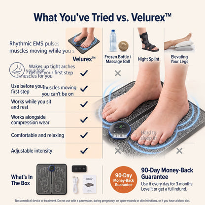 Velurex™ PulseStep EMS Foot Massager