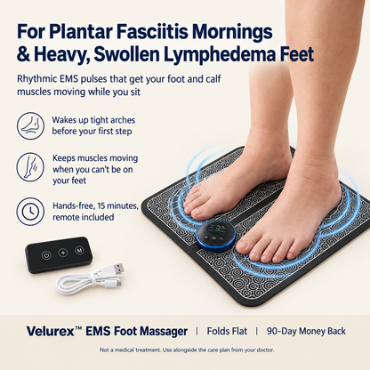 Velurex™ PulseStep EMS Foot Massager